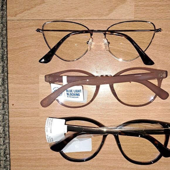 Lot #4-Blue Light Blocking eyewear for computer-tv-gaming protection inc 3 pairs - Picture 7 of 9
